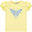 A DEE - Jenny & Jacklyn Butterfly Skirt Set - Lemon Fashion