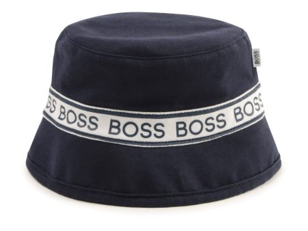 HUGO BOSS - Reversible Hat - Navy Cheap