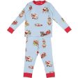 SAL & PIMENTA - Busy Santa Pyjamas - Blue Sale