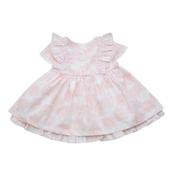 LITTLE A - Gweneth Summer Bloom Rose Dress - White Online Hot Sale