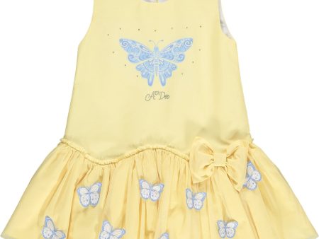 A DEE - Jilly Tulle Dress - Lemon Discount