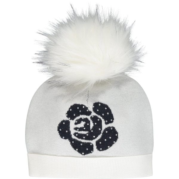 A DEE - Toni Rose Hat - White Sale