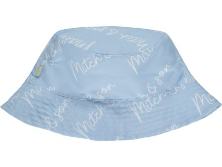 MITCH & SON - Apollo Signature Bucket Hat Hat - Pale Blue Hot on Sale