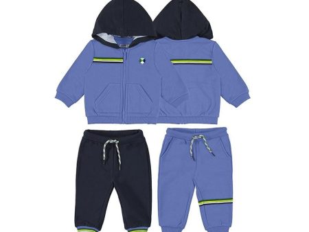 Mayoral - Two Pant Tracksuit - Blue For Cheap