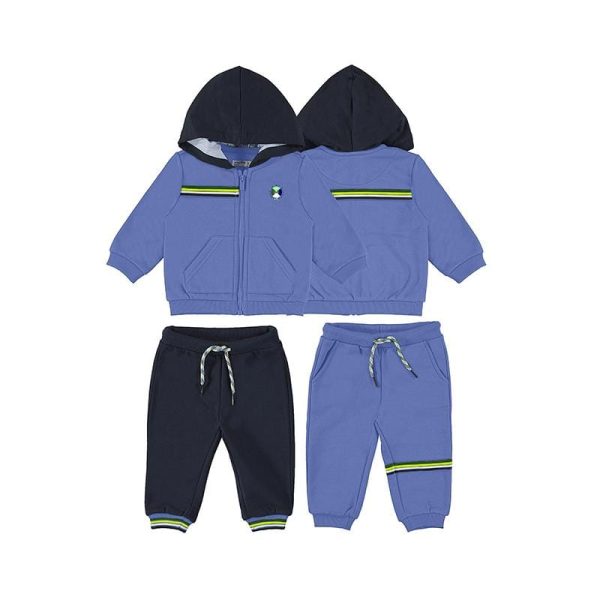 Mayoral - Two Pant Tracksuit - Blue For Cheap