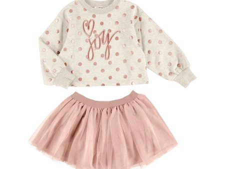 MAYORAL - Tulle Skirt Set - Blush Supply