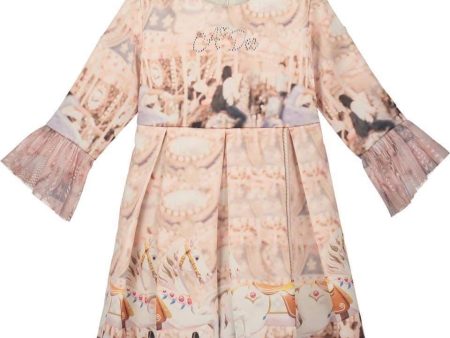 A Dee - Carousel Dress - Pink on Sale