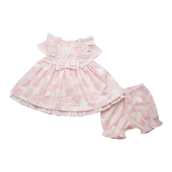 LITTLE A - Gweneth Summer Bloom Rose Dress - White Online Hot Sale