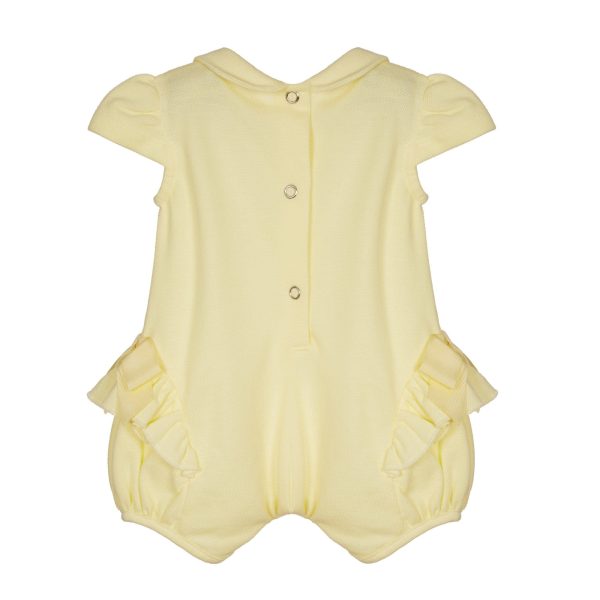 LAPIN HOUSE - Duckling Romper - Lemon Online Sale