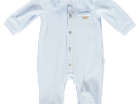 PURETÉ - Pocket Detail Velour Babygrow For Cheap