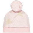 A DEE - Primrose Leopard Pompom Hat - Pale Pink Discount