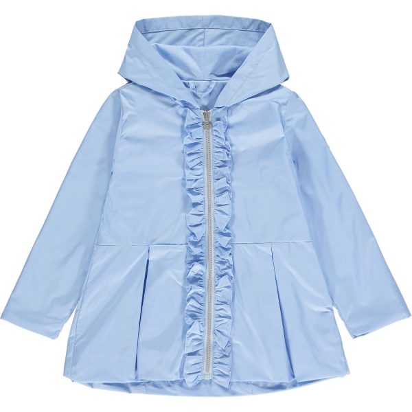 A DEE - Jade Frill Jacket - Light Blue Online