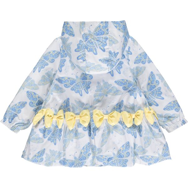 A DEE - Julia Butterfly Print Jacket - Light Blue For Cheap