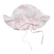 LITTLE A -Gael Summer Bloom Sun Hat - White Online now