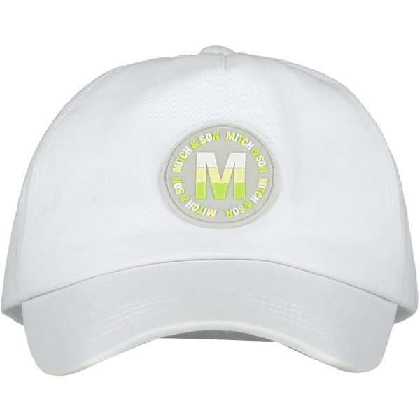 MITCH & SON - Bruno Skip Cap - White For Discount