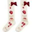 A DEE - Molly Teddy Knee High Socks - Cream Online Sale