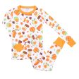 MAGNOLIA BABY - All Things Pumpkin Unisex Pyjamas - White Online Sale