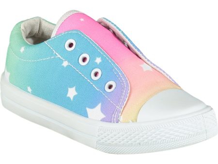 A DEE - Rainbow Slip On Trainers Cheap