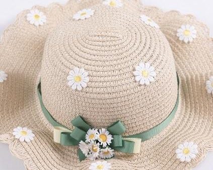 Daga - Daisy Hat - White Online Hot Sale