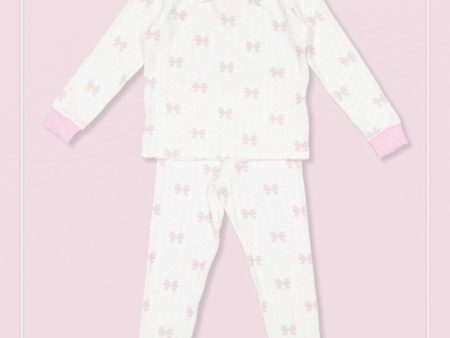 SAL & PIMENTA - Pink Bows Pyjamas - Pink on Sale