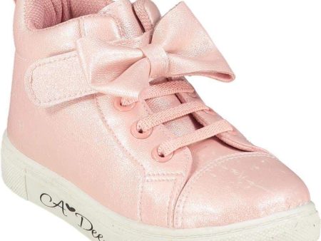 A Dee - High Top Trainer - Pink Online