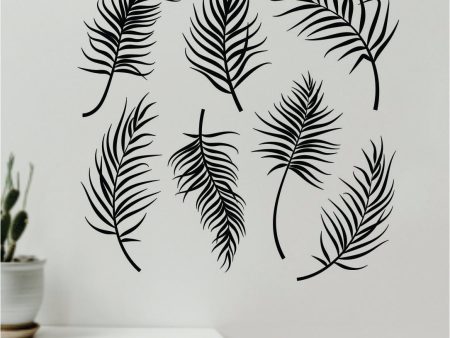 Palm Leaves Wall Decal Home Decor Sticker Art Vinyl Bedroom Boys Girls Teen Baby Nursery Nature Adventure Tree Tropical Ocean Beach Online now