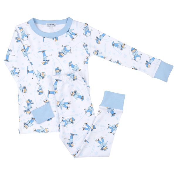 MAGNOLIA BABY - Snowboarder Pyjamas - Blue on Sale