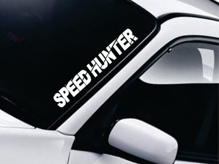 Speed Hunter Wall Decal Car Truck Window Windshield JDM Sticker Vinyl Lettering Quote Drift Boy Girl Funny Sadboyz Racing Men Broken Heart Club For Cheap