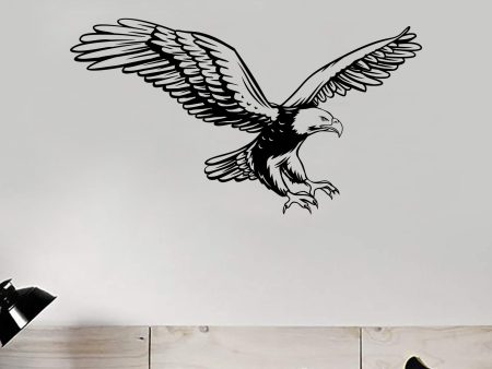 Eagle V3 Wall Decal Home Decor Sticker Room Art Vinyl Beautiful Animal Nature Cute Baby Nursery Teen Kids School America USA Birds Cheap