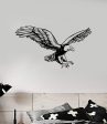 Eagle V3 Wall Decal Home Decor Sticker Room Art Vinyl Beautiful Animal Nature Cute Baby Nursery Teen Kids School America USA Birds Cheap