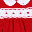 MAGNOLIA BABY - Natalie Smocked Dress - Red For Sale