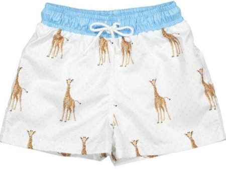 SAL & PIMENTA BOYS GIRAFFE SWIM SHORTS Online Hot Sale