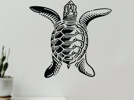 Turtle V7 Wall Decal Home Decor Sticker Art Vinyl Bedroom Boys Girls Teen Baby Nursery Animals Beach Ocean For Cheap