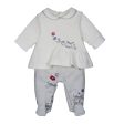 LAPIN HOUSE - Baby Dogtooth Jewel Babygrow  - Cream Online