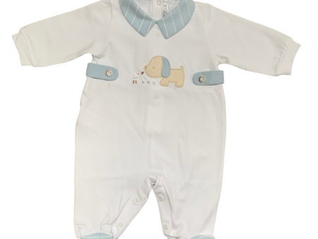 BARCELLINO - Dog Babygrow - White Online now