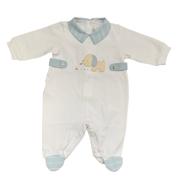 BARCELLINO - Dog Babygrow - White Online now