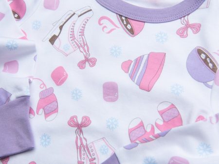 MAGNOLIA BABY - Ice Skating Fun Pyjamas - White Supply