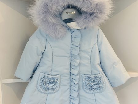 BIMBALO BABY BLUE FAIRY COAT For Cheap