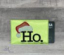 Ho Gift Card holder machine embroidery design 4x4 DIGITAL DOWNLOAD Supply