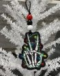 Skeleton Lights ornament 4x4 machine embroidery design DIGITAL DOWNLOAD Cheap