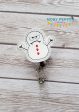 Grumpy Snowman feltie machine embroidery file (single & multi file included) DIGITAL DOWNLOAD Fashion