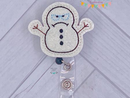 Grumpy Snowman feltie machine embroidery file (single & multi file included) DIGITAL DOWNLOAD Fashion