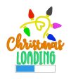 Christmas Loading machine embroidery design (5 sizes included) DIGITAL DOWNLOAD Hot on Sale