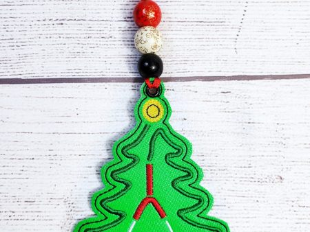 Stethoscope Tree ornament machine embroidery design DIGITAL DOWNLOAD For Discount