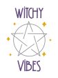 Witchy Vibes machine embroidery design (4 sizes included) DIGITAL DOWNLOAD on Sale