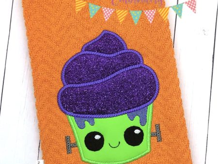 Franken-Cake applique machine embroidery design (5 sizes included) DIGITAL DOWNLOAD Discount