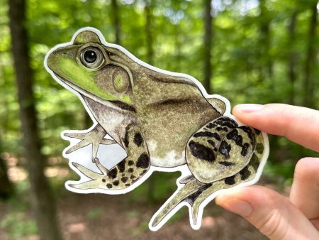 American Bullfrog Sticker Hot on Sale