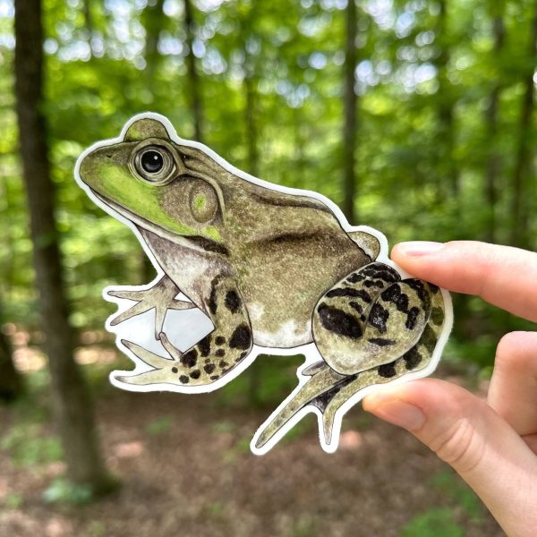 American Bullfrog Sticker Hot on Sale