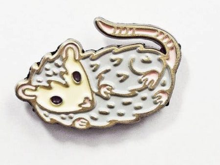 Lil  Opossum Enamel Pin on Sale