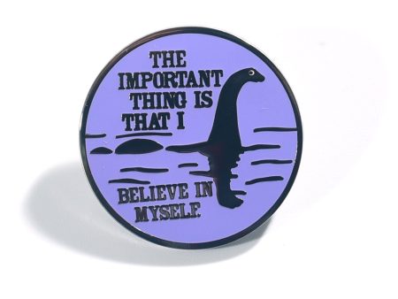 Nessie Believe Enamel Pin For Discount